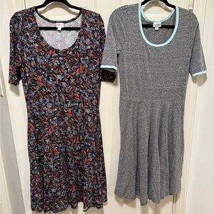 LuLaRoe Nicole Dress. Both for $10